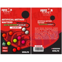 Wafters Senzor Method Enterprise Tackle Fluo Mixed Colors, 6mm, 10buc/pac