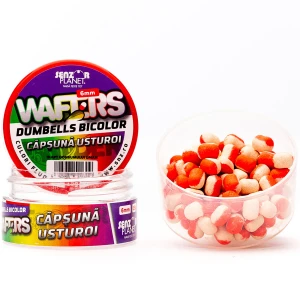 Wafters Senzor Planet Dumbells Bicolor, Capsuna & Usturoi, 6mm, 15g