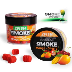 Wafters  ZFISH Smoke Pop up Dumbells 8 mm, Mango-Cherry, 20g