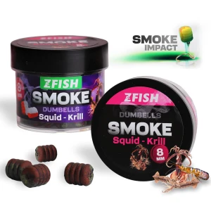 Wafters  ZFISH Smoke Pop up Dumbells 8 mm, Squid-Krill, 20g