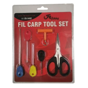 Set Filfishing Crosete, Burghiu, Foarfeca, Knot Puller, 6buc/blister Set Filfishing Crosete, Burghiu, Foarfeca, Knot Puller, 6buc/blister