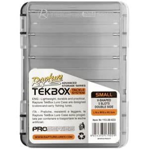 Cutie Accesorii Rapture Tekbox Tackle System Small 5V (Double Side, 5 Slots “V”) Cutie Accesorii Rapture Tekbox Tackle System Small 5V (Double Side, 5 Slots “V”)