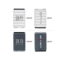 Cutie DUO Reversible Lure Case 120 White - Silver Logo Cutie DUO Reversible Lure Case 120 White - Silver Logo