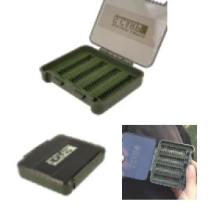 Cutie GOLDEN CATCH Carp Hook Box, 10.2x8.8cm