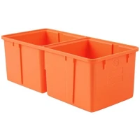 Cutie Guru Rigida Divided Deep Insert, 18x9x6.5cm Cutie Guru Rigida Divided Deep Insert, 18x9x6.5cm