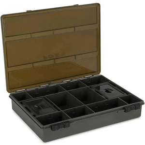 Cutie pentru Accesorii Fox EOS Loaded Carp Tackle Box Large, 33x26x5cm Cutie pentru Accesorii Fox EOS Loaded Carp Tackle Box Large, 33x26x5cm