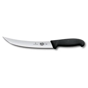 Cutit Bucatarie Victorinox Breaking Knife, Fibrox, Curved, Lama 25cm, Negru Cutit Bucatarie Victorinox Breaking Knife, Fibrox, Curved, Lama 25cm, Negru