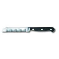 Cutit Bucatarie Victorinox Swiss Classic Decorating Knife, Lama Gofrata 11cm, Lemn, Negru