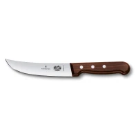 Cutit De Jupuit Victorinox Skinning Knife, Lama 15cm, Lemn, Maro