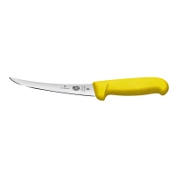 Cutit Dezosat Victorinox Boning Knife, Fibrox, Lama Flexibila 12cm, Galben