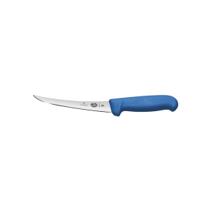 Cutit Dezosat Victorinox Fibrox Boning Knife, Curbat, Lama 15cm, Albastru