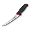 Cutit Dezosat Victorinox Fibrox Dual Grip, Curved, Lama Super Flexibila 15cm, Negru/Rosu
