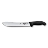 Cutit Macelar Victorinox Butcher Knife, Wide Tip Blade, Fibrox, Lama 18cm, Negru