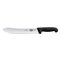 Cutit Macelar Victorinox Butcher Knife, Wide Tip Blade, Fibrox, Lama 36cm, Negru