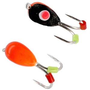 Dandineta Mikado Ice Bug Tungsten, Orange Black, 0.8g, 4mm, 4buc/plic  Dandineta Mikado Ice Bug Tungsten, Orange Black, 0.8g, 4mm, 4buc/plic