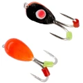 Dandineta Mikado Ice Bug Tungsten, Orange Black, 0.8g, 4mm, 4buc/plic  Dandineta Mikado Ice Bug Tungsten, Orange Black, 0.8g, 4mm, 4buc/plic