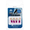Dandineta Mikado Ice Bug Violet, Black, 0.8g, 4mm, 4buc/plic  Dandineta Mikado Ice Bug Violet, Black, 0.8g, 4mm, 4buc/plic