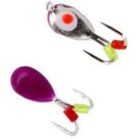 Dandineta Mikado Ice Bug Violet Tungsten, Silver, 0.8g, 4mm, 4buc/plic  Dandineta Mikado Ice Bug Violet Tungsten, Silver, 0.8g, 4mm, 4buc/plic