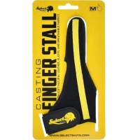 Degetar Select Baits Casting Finger Stall Black And Yellow, Marimea M