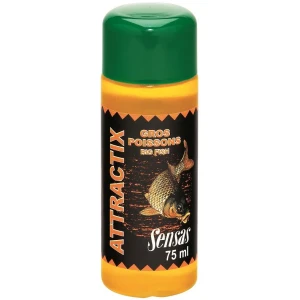 Atractant SENSAS Attractix, Carpes, 75ml
