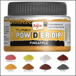 DIP CARP ZOOM PULBERE TURBO 80GR FISH MEAT