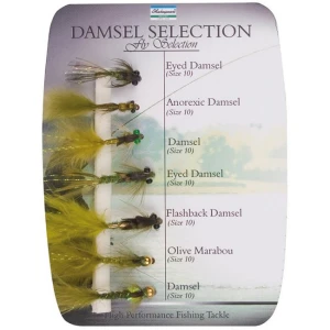 Set Muste Shakespeare Sigma Fly Selection No4 Damsel Selection Set Muste Shakespeare Sigma Fly Selection No4 Damsel Selection