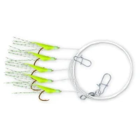 Streamer Zebco Holografix Rig Yellow Nr8, 0.40mm