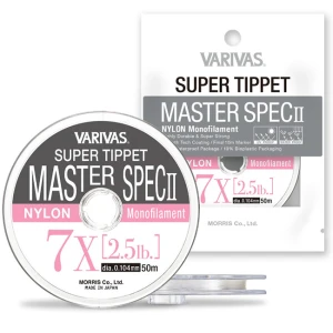 FIR MONOFILAMENT FLY VARIVAS SUPER  TIPPET MASTER SPEC ll NYLON 3X 50m 0.205mm 7.6lb