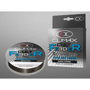 FIR TEXTIL CLIMAX CULT FEEDER BOTTOM BRAID 110M DARK GREY 0.12mm 5.0kg