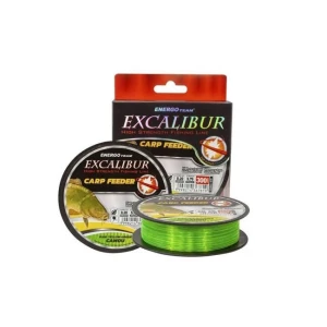 Fir EnergoTeam Excalibur Feeder Fluo Galben-Verde Camou 300m 0.40mm