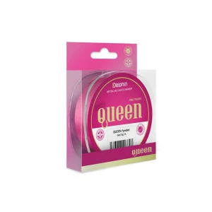 Fir monofilament Delphin QUEEN Feeder roz 0.28mm 5.9kg 300m