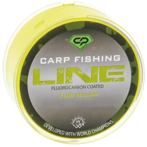 Fir CARP PRO Fluorocarbon Coated, Yellow, 0.405mm, 1000m