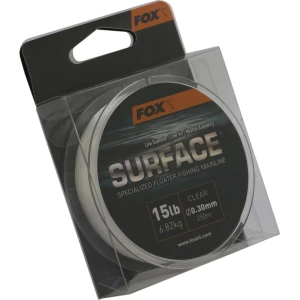 Fir FOX Surface Floater Mainline, Transparent, 6.82kg-15lbs, 0.30mm, 250m