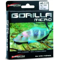 Fir Fluorocarbo TUBERTINI Gorilla Micro, 1.65kg, 0.117mm, 1000m
