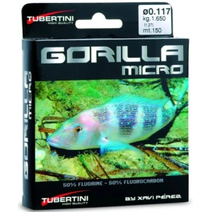 Fir Fluorocarbo TUBERTINI Gorilla Micro, 18.5kg, 0.37mm, 1000m