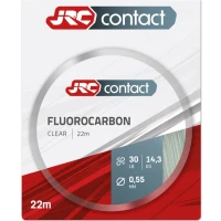 Fir Jrc Contact Fluorocarbon Hooklink, Clear, 9.8kg, 20lb, 22m