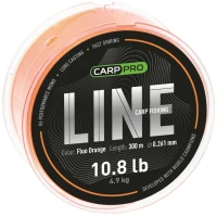 Fir Monofilament Carp Pro Fluorocarbon Coated, Fluo Orange, 0.309mm, 300m