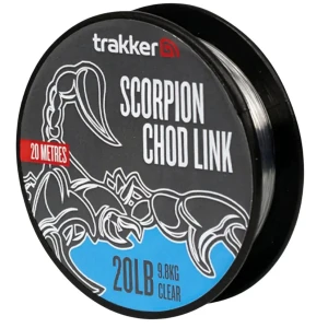 Fir Monofilament TRAKKER Scorpion Chod Link, 30lbs/13.60kg, 0.45mm, 20m