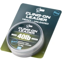 Fir Nash Cling-on Unleaded Leader Leadcore, Weed, 40lbs-18.14kg, 10m
