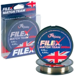 Fir Monofilament FILEX Match Team, 5.95kg, 0.20mm, 200m