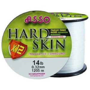 FIR MONOFILAMENT ASSO HARD SKIN WHITE 0.30MM / 12LB / 1430MT