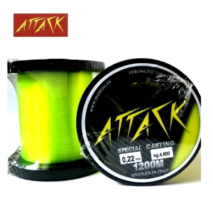 FIR MONOFILAMENT ATTACK SPECIAL CASTING 1200MT 0.20MM 4.3KG FIR MONOFILAMENT ATTACK SPECIAL CASTING 1200MT 0.20MM 4.3KG