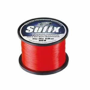 FIR MONOFILAMENT SUFIX TRITANIUM NEON ORANGE 860M 0.40MM 11.0kg FIR MONOFILAMENT SUFIX TRITANIUM NEON ORANGE 860M 0.40MM 11.0kg