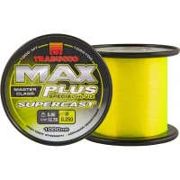 FIR MONOFILAMENT TRABUCCO MAX PLUS SUPERCAST FLUO YELLOW 1000M 0.22mm 10.80kg