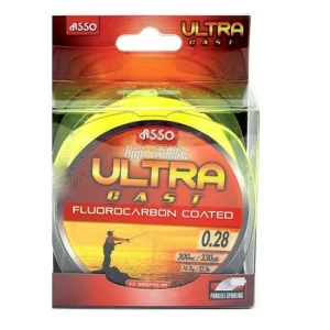 Fir ASSO Ultra Cast Galben Fluo 0.26mm Fir ASSO Ultra Cast Galben Fluo 0.26mm