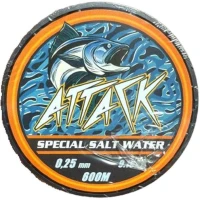 Fir ATTACK Special Salt Water Blue Sea, 10.20kg, 0.28mm, 600m