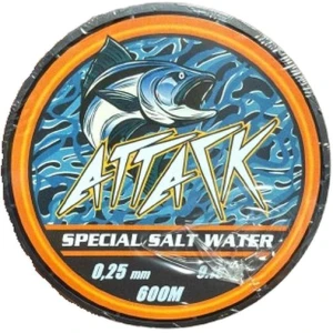 Fir ATTACK Special Salt Water Blue Sea, 9.10kg, 0.25mm, 600m Fir ATTACK Special Salt Water Blue Sea, 9.10kg, 0.25mm, 600m