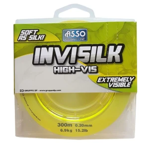 Fir Asso Invisilk Yellow 0.28mm 300m