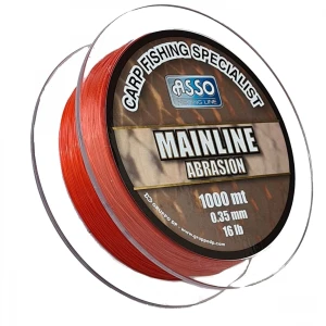 Fir Asso Mainline Abrasion Red 0.35mm 1000m