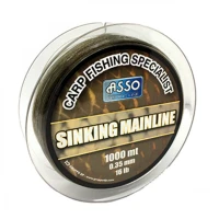Fir Asso Sinking Mainline Brown 0.30mm 1000m
